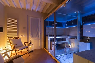 Villa in der Toskana mit Weinbergblick