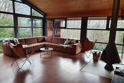 Casa nel bosco con piscina coperta e sauna