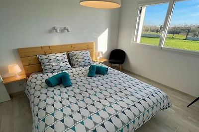 Huis Ploudalmézeau met verwarmd zwembad
