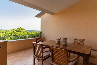 Ferienhaus in Kaštelir mit Schwimmbecken