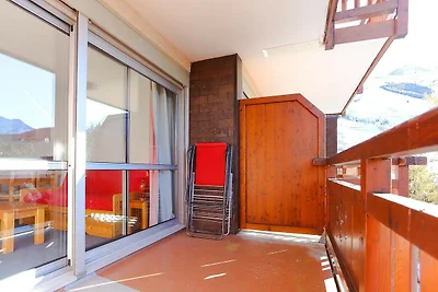 Studio in Les Deux Alpes mit Balkon