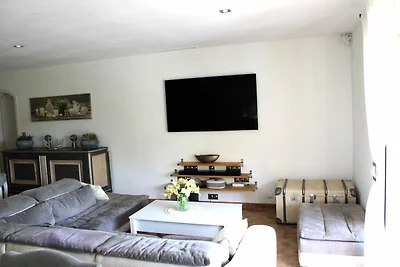Holiday home with large garden and pool