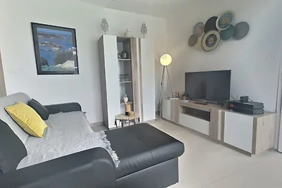 Appartement met terras nabij Valras