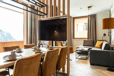 Elegante appartamento con sauna, area sciisti...