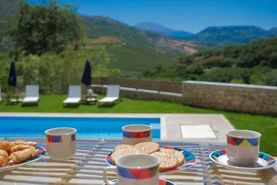 Villa con piscina a Rethymno