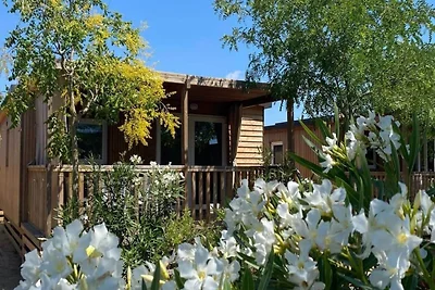 Bella casa mobile con terrazza