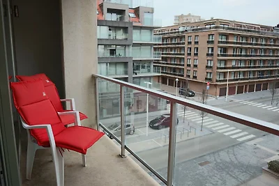 Appartement in Nieuwpoort met zeezicht