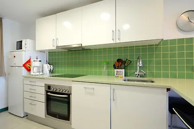 Appartement aan strand L'Estartit met zwembad