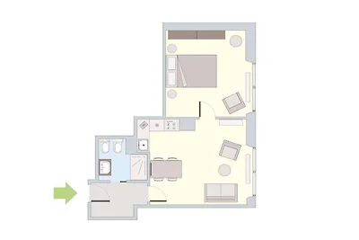 Charming apartment AC- 1BDR/4P - Milano...
