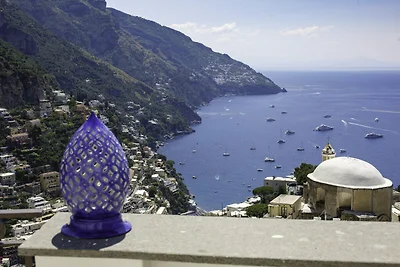 Ferienhaus Positano mit Meerblick Terrasse