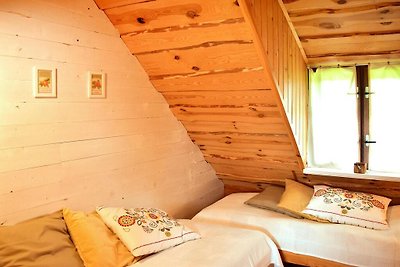 Ferienhaus mit Kamin und Dachterrasse, Bacz