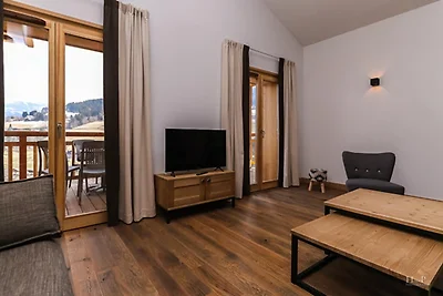 Apartment mit 3 Schlafzimmern und Bergblick