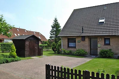 Ferienhaus mit Garten in Nessmersiel