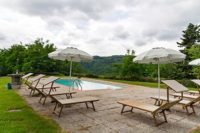 Luxuriöse Villa mit Panoramablick in Tredozio...