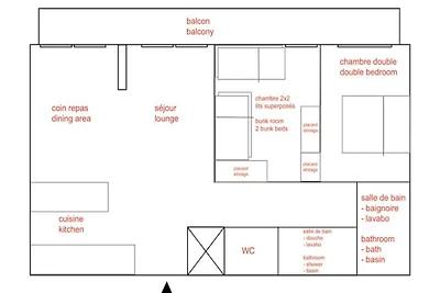Komfortable Wohnung am Fuße der Pisten, überd...