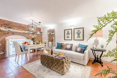 Appartement met uitzicht op het Lucca-plein