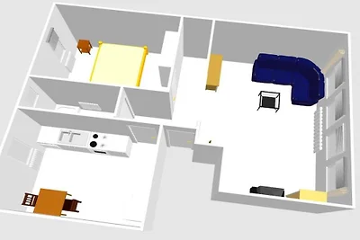 Ferienwohnung mit 1 Schlafzimmer