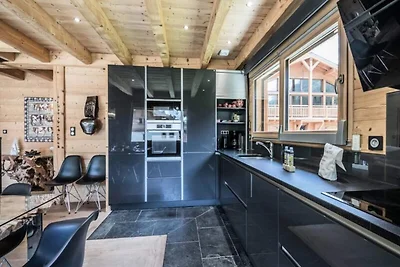 Chalet in Grassonnets mit Mont-Blanc Blick