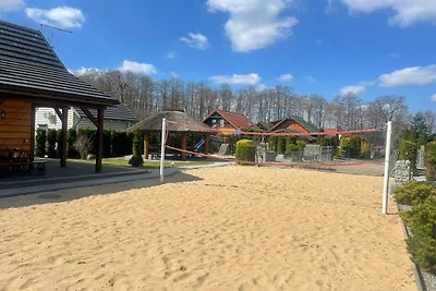 Ferienhäuser mit Kamin, direkt am See