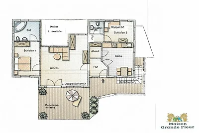 Maison Grande Fleur Komfortable...