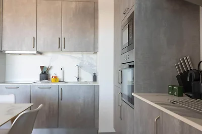 Moderne Maisonette mit Terrasse mit Meerblick