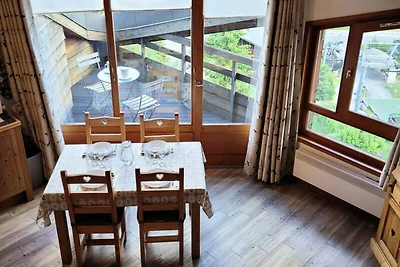 Ferienwohnung in Les Gets mit Blick auf die...