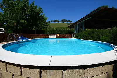 Friedlicher Bauernhof in Rom mit Pool