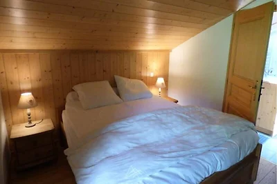 Apartment in Grand-Bornand mit Bergblick