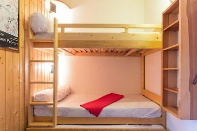 Studio für 4 Personen im Zentrum des Resorts