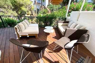 Bergwohnung in der Natur