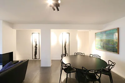 Wohnung in einer Villa mit Garten