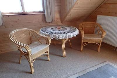 Cabane en bois dans le parc national