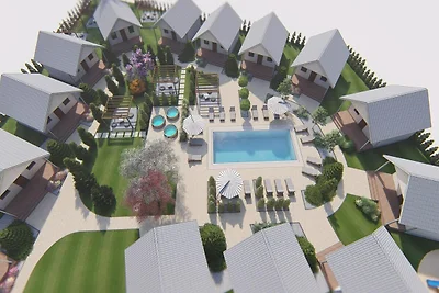 Vakantiehuis in Jarosławiec bij Zwembad