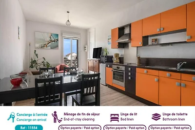 Appartement in de buurt van het strand van Th...