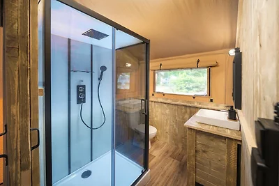 Premium-Safari-Zelt mit extra großer Terrasse