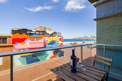 Meerblick-Wohnung bei Playa Canteras