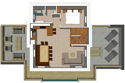 Chalet in Mühlbach bij Skigebied
