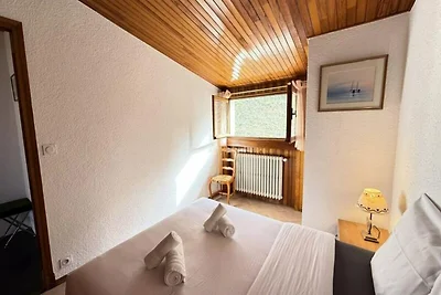 Apartment in Valberg mit Bergblick