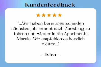 Vakantieappartement met 2 slaapkamers