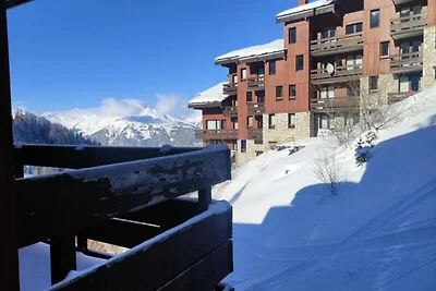 Apartment in Plagne 1800 mit Skizugang