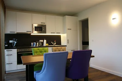 Chalet bij Schwerin met Golf en Paardrijden