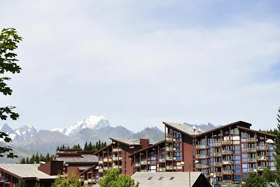 Apartment in Les Arcs mit Blick auf das Tal