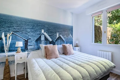 Apartment am Strand von Pornic mit Garten