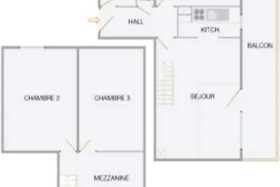 4 Zimmer für 6 Personen