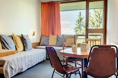 Apartment in Villards mit Blick auf das Tal