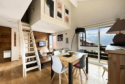 Ferienhaus in Les Carroz in der Nähe des...