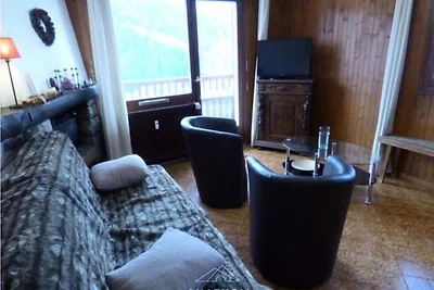 Wohnung in Villeneuve mit Aravis-Blick