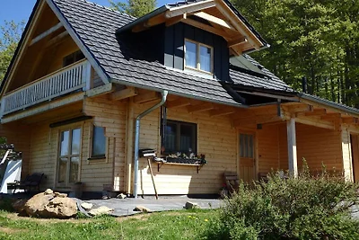 Cabane en bois dans le parc national