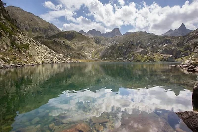Chalet in den Pyrenäen mit Aussicht