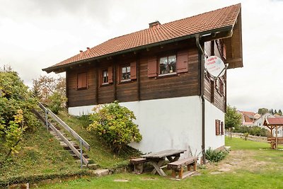 Houten vakantiehuis in Hinterrod met sauna